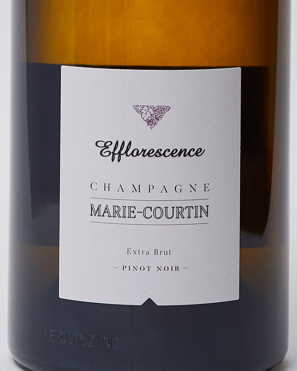 Efflorescence Champagne Marie-Courtin Pinot Noir label