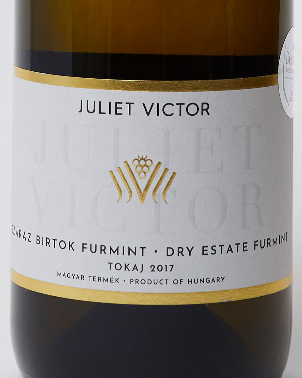 Juliet Victor Szaraz Birtok Furmint Tokaj 2017 label