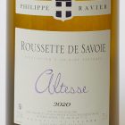 Roussette de Savoie Altesse Philippe Ravier label