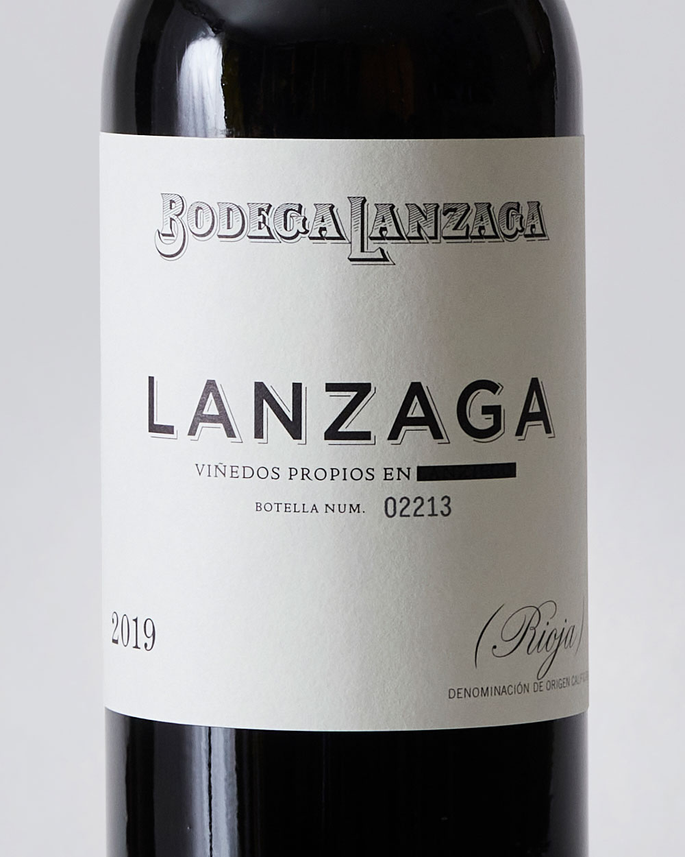 Bodega Lanzaga Rioja label