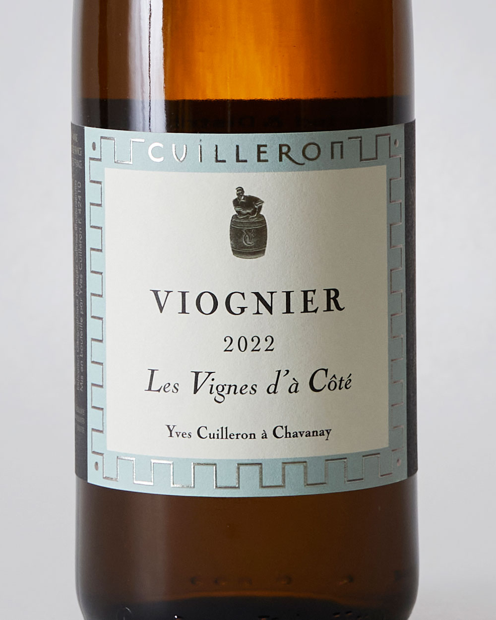 Cuilleron Viognier Les Vignes d'à Côté Chavanay label